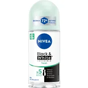 Deodorant 72h Black & White Invisible Fresh Roll On 50ml Nivea