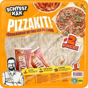 Pizzakit 640g Schysst käk