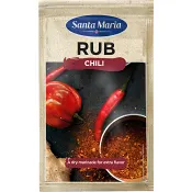 BBQ rub Chili Påse 22g Santa Maria