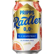 Alkoholfri öl & grapefrukt 33cl Pripps