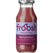 Smoothie Blåbär & Hallon 250ml Froosh