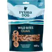 Hundgodis Wild Bites Vaktel PrimaDog