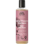 Color Preserve Shampoo Soft Wild Rose Shampoo 250 ml Urtekram