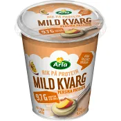 Kvarg Mild Persika Passion Laktosfri 0,2% 450g Arla®