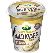 Kvarg Mild Vanilj Laktosfri 0.2% 450g Arla®