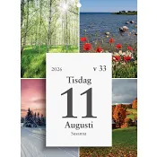 Kalender Väggplån dagblock 2026