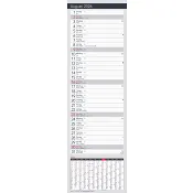 Kalender Stor Bordskalender 2026