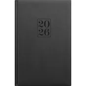 Kalender Dagbok inb svart 2026