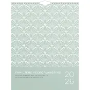 VäggKalender Fam veckoplan 2026