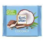 Chokladkaka Kokoskräm 100g Ritter