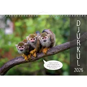 VäggKalender  Djurkul 2026