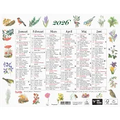 Kalender Lilla Naturalmanackan 2026