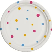 Assiett Konfetti 18cm 12-p ICA
