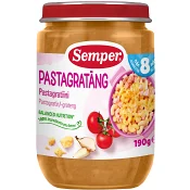 Pastagratäng med skinka & ost Från 8mån 190g Semper