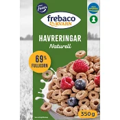 Havreringar Fullkorn 350g Frebaco