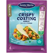 Crispy Coating Garlic Ginger 47g Santa Maria