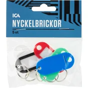 Nyckelbrickor 5p ICA