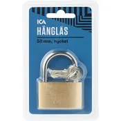 Hänglås 50mm med nyckel ICA