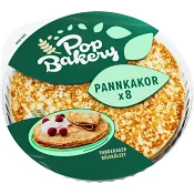 Pannkakor Tunna 8st 540g POP! Bakery