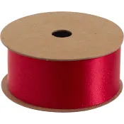 Presentband glitter röd 2,5cmx3m