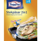 Stekpåsar 8st Toppits
