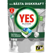 Maskindisk Platinum All in On 51 Styck YES