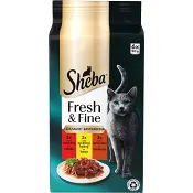 Kattmat Oxe/Kyckling/Lamm 6x50p Sheba