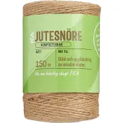 Snöre Jute Natur 150m ICA Garden