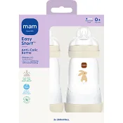 Nappflaska Lätt start Anti-kolik 0+m 2-p MAM