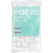 Bomullsbollar 100-p ICA Basic