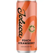 Energidryck Peach Strawberry 33cl Joluca