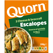 Vegetarisk Cheese & broccoli escalopes 240g Quorn