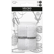 Kardborrband självhäftande Vit 20mmx35cm Falk