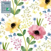 Servett 25cm Anemone 20-p ICA