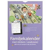 Familjekalender 26/27 Stickers