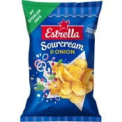 Potatischips Sourcream & Onion 160 Gram Estrella