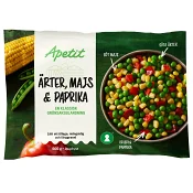 Ärter, Majs & Paprika 600g Apetit
