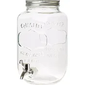 Glasburk med tappkran 3l ICA