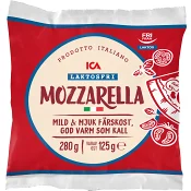 Mozzarella laktosfri 100g ICA