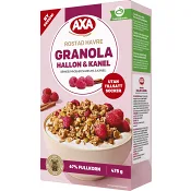 Granola Raspberry & Cinnamon 475g AXA