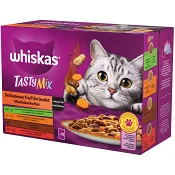 Kattmat tasty mix delikatesser från landet i sås 12-p Whiskas