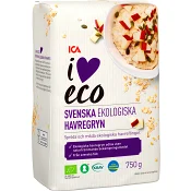 Havregryn Ekologiska 750g ICA I love eco