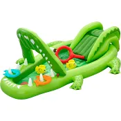 Lekset med rutschkana Alligator 2,34m Bestway