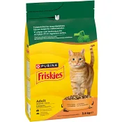 Kattmat Adult Kyckling & Grönsaker 3,5kg Friskies