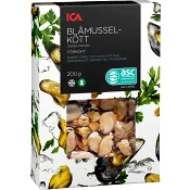 Blåmusselkött Fryst 200g ICA