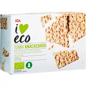 Tunt knäckebröd Ekologisk 250g ICA I love eco