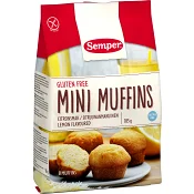 Minimuffins Citronsmak Glutenfri 185g Semper