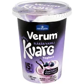 Kvargyoghurt Blåbär Vanilj 1.5% 500g Verum