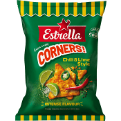Chips Corners Chili/Lime Style 160g Estrella