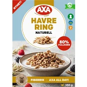 Havrering Naturell 350g AXA